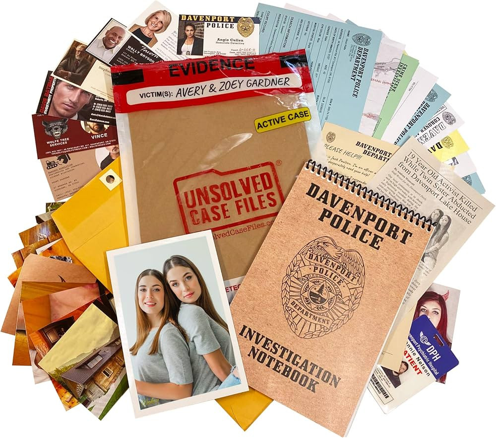 Unsolved Case Files | Gardner, Avery - Active Murder Mystery Case - Can You Solve The Case? | Amazon (US)