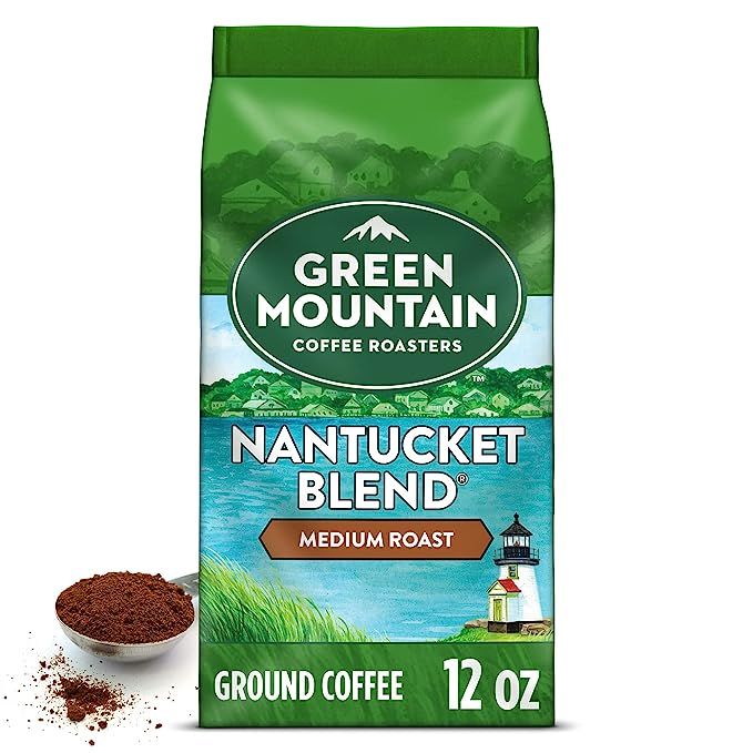 Green Mountain Coffee Roasters Nantucket Blend, Ground Coffee, Medium Roast, Bagged 12 oz | Amazon (US)