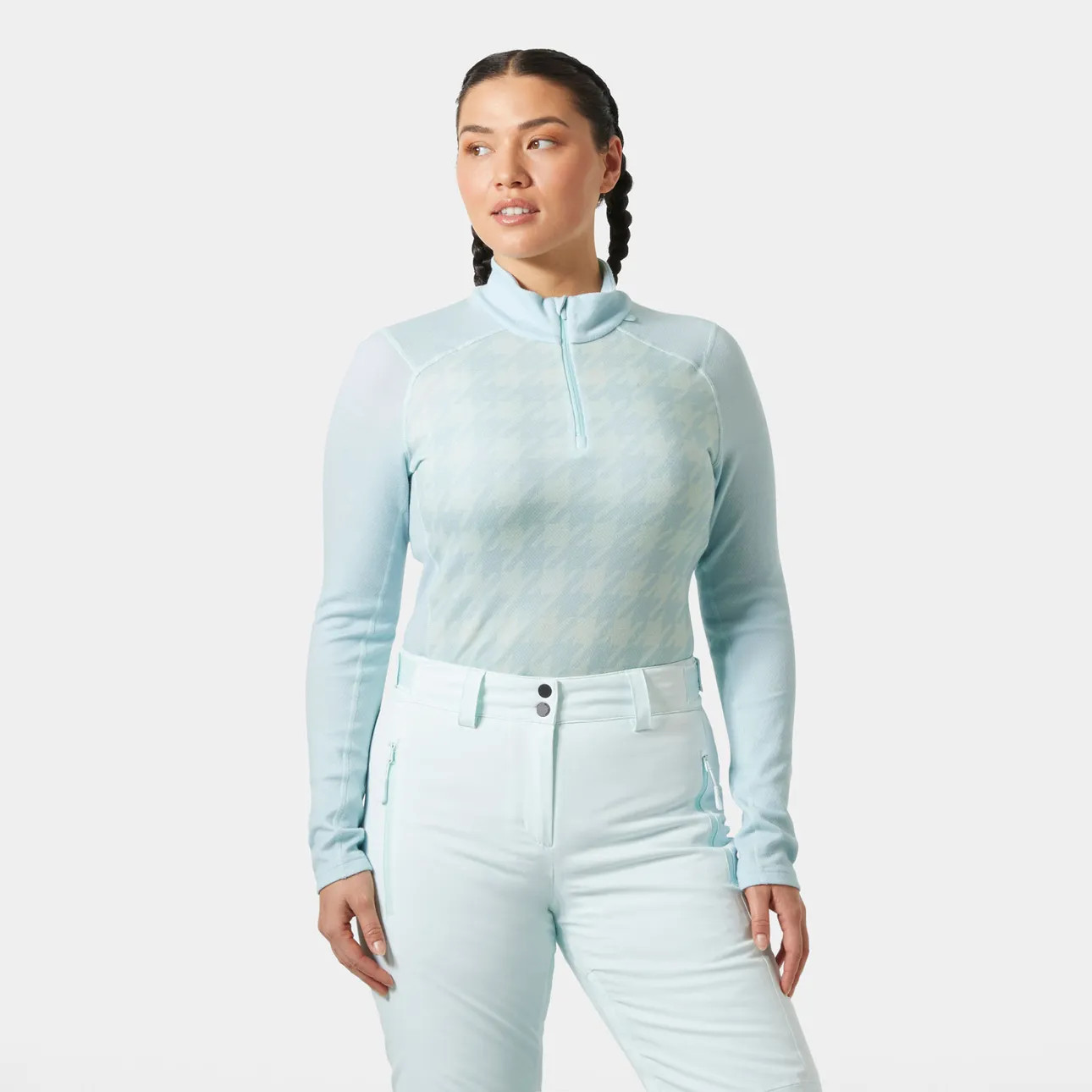 Women's LIFA® Merino Midweight Graphic Half-Zip Base Layer | Helly Hansen US