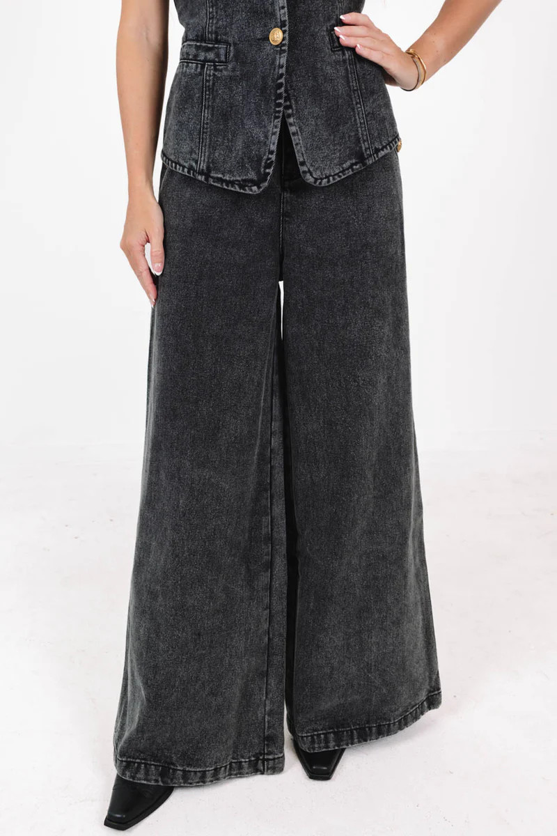 Chasing Perfection Jeans - Black | The Impeccable Pig