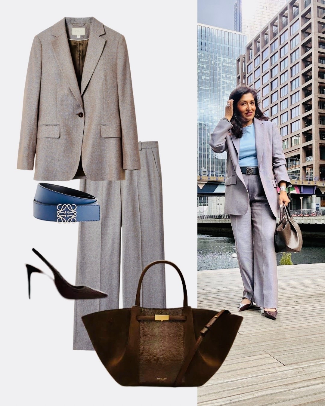The perfect work suit removes the noise: No adjusting. No second-guessing. No shrinking yourself.