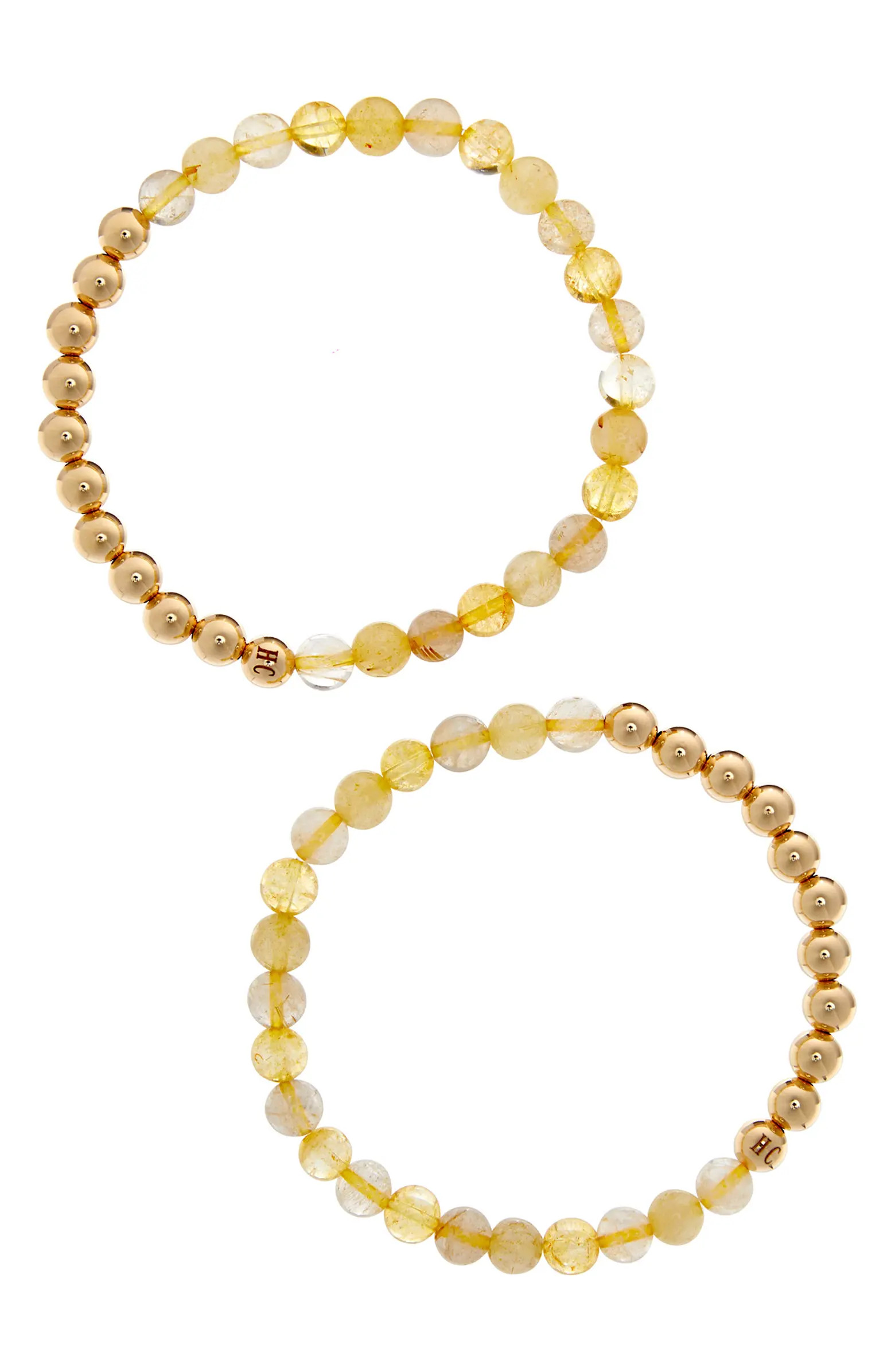 N69 Money Max Set of 2 Healer's Bracelets | Nordstrom