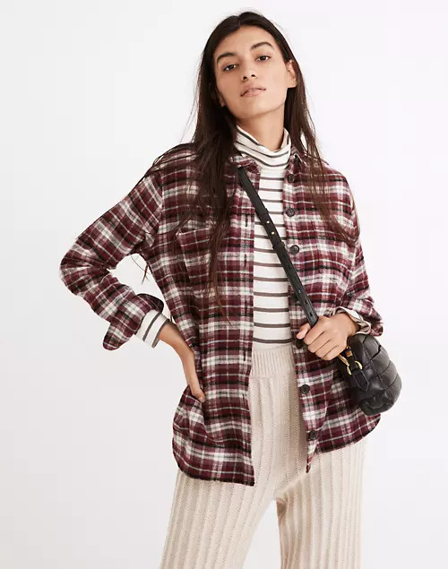 Flannel Sunday Shirt in Mahaska Plaid | Madewell