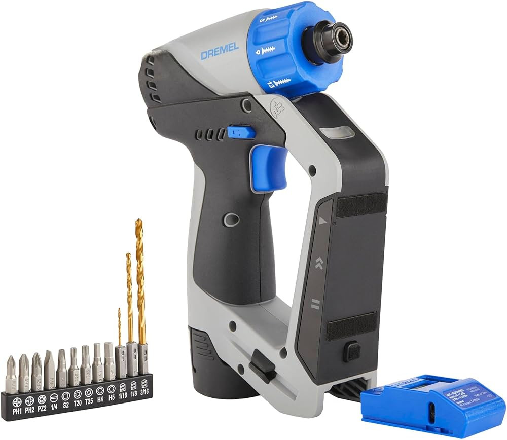 Dremel Blueprint 3in1 Drill Driver with Integrated Stud Finder and Detachable Laser Level, Cordle... | Amazon (US)