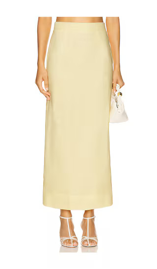 Adan Skirt in Yellow | Revolve Clothing (Global)