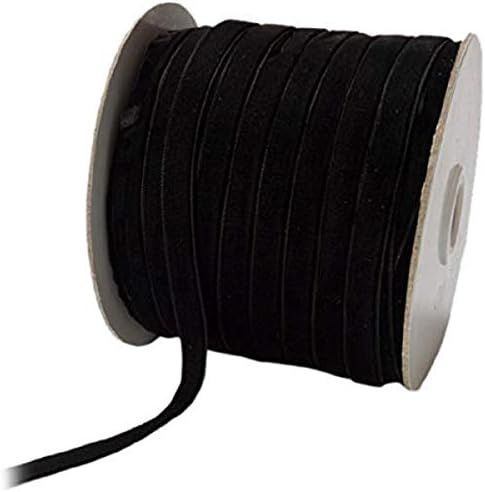 May Arts 3/8-Inch Wide Ribbon, Black Velvet | Amazon (US)