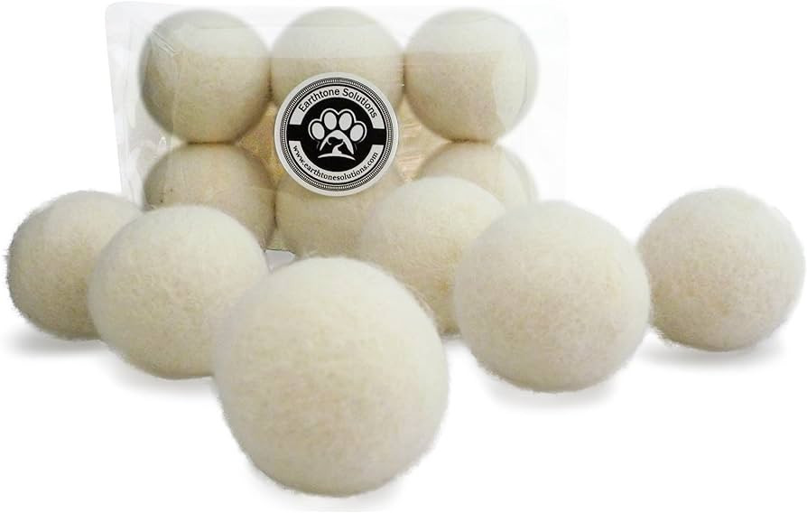 Earthtone Solutions Wool Cat Toys - Felt Cat Toy Balls for Small Pets Fetch and Play - Eco Friend... | Amazon (US)