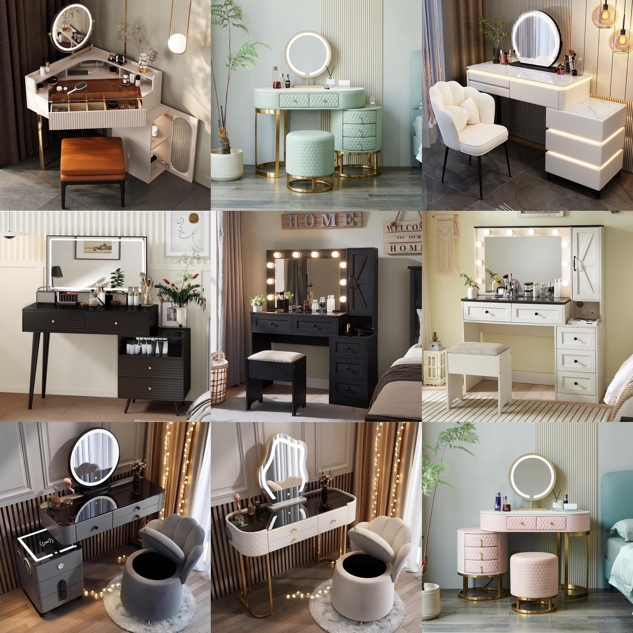 Some beautiful #makeup #vanity and #organization for your #bedroom ❤️

I love ordering #furniture from #amazon because it’s so easy to return! Test out how it matches your space and send back if it’s not for you. 

I keep my vanity in the living room so I don’t have to tip toe getting ready in the morning. They’re so pretty - why not? Maybe eventually I’ll have a bigger master bedroom so it won’t matter anymore! 🤞🏼

Happy shopping! 🛍️

#LTKhome #LTKfamily #LTKbeauty