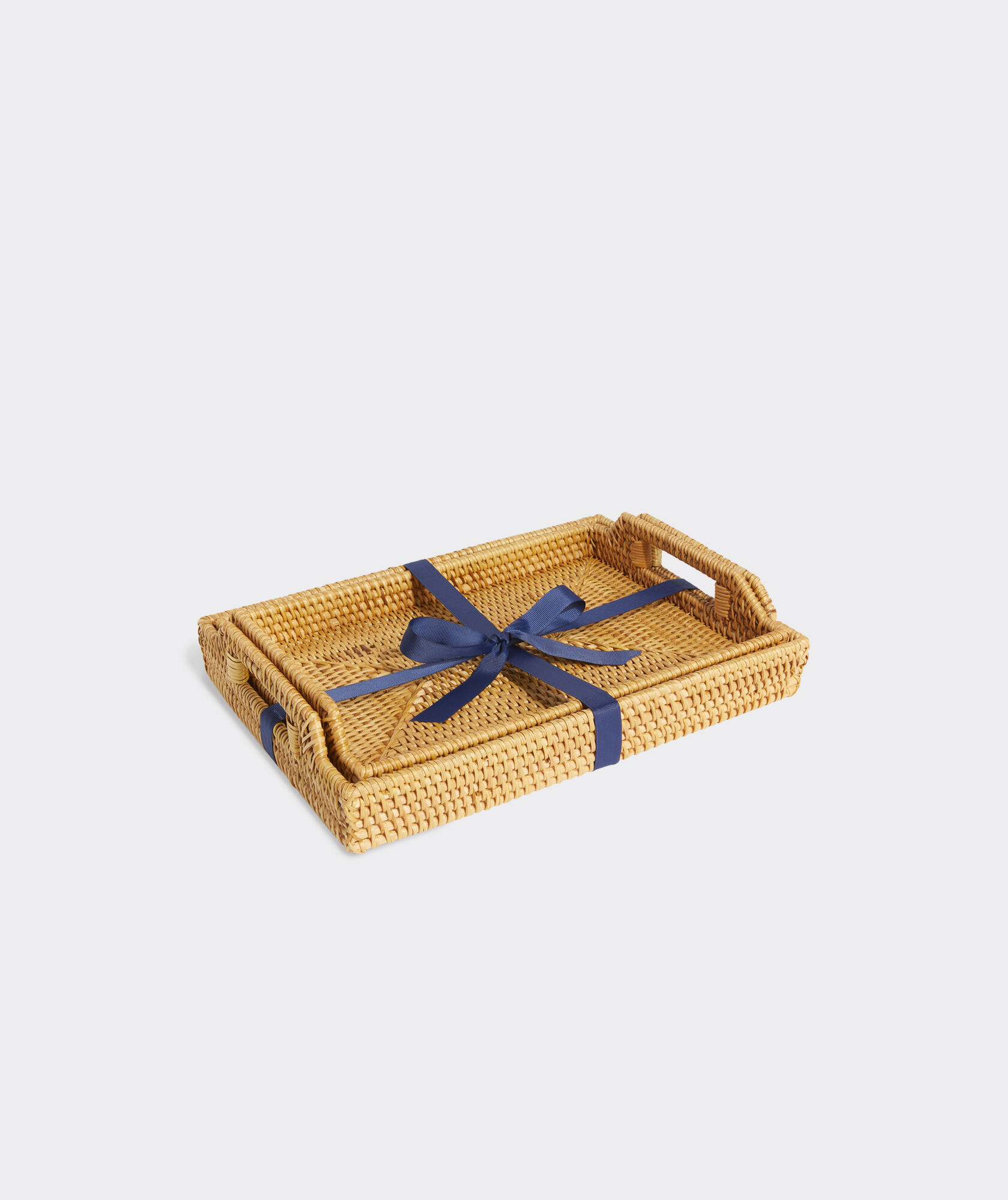 Rattan Tray Set | vineyard vines