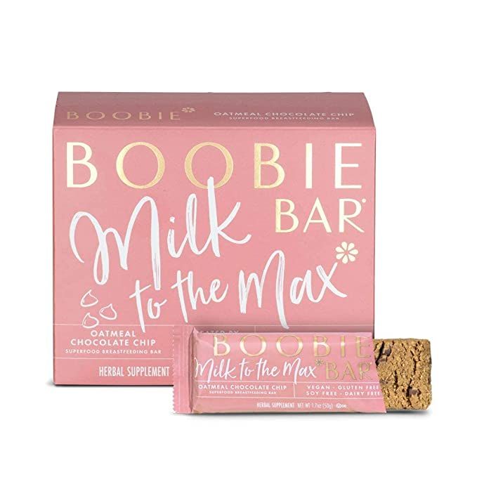Amazon.com: Boobie Bar Superfood Lactation Bars, Lactation Snacks for Breastfeeding to Increase M... | Amazon (US)