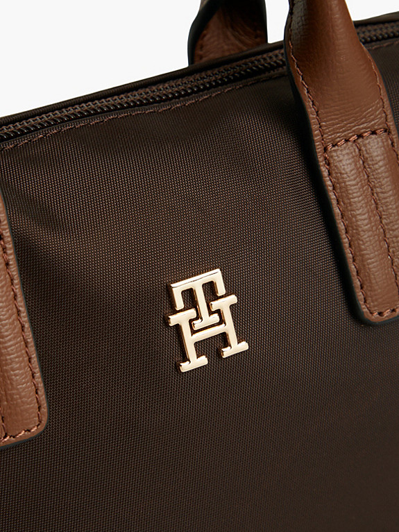 Popette Crossbody Tote Bag | Brown | Tommy Hilfiger | Tommy Hilfiger UK