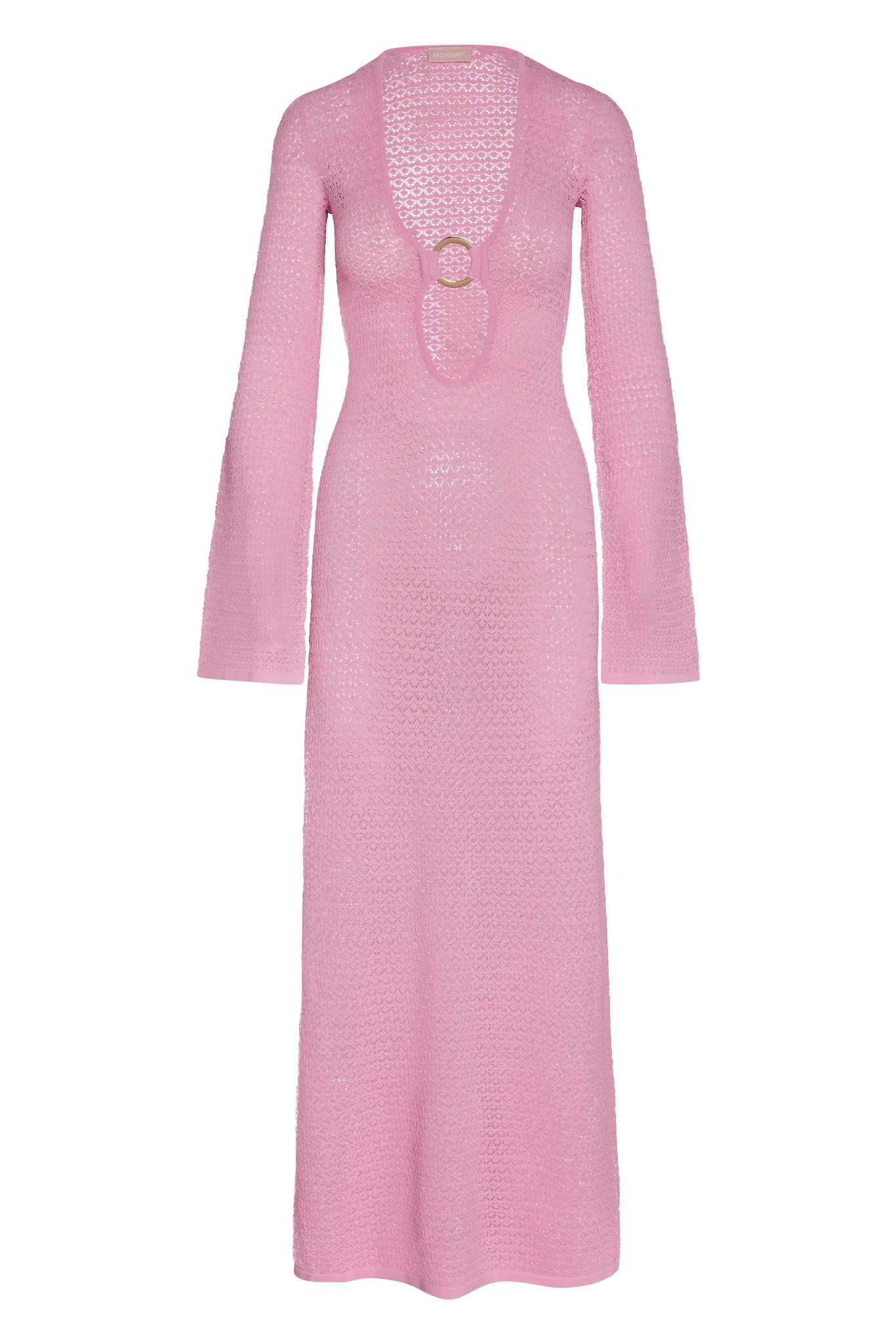 Montego Dress - Cherry Blossom Lace Crochet | Monday Swimwear