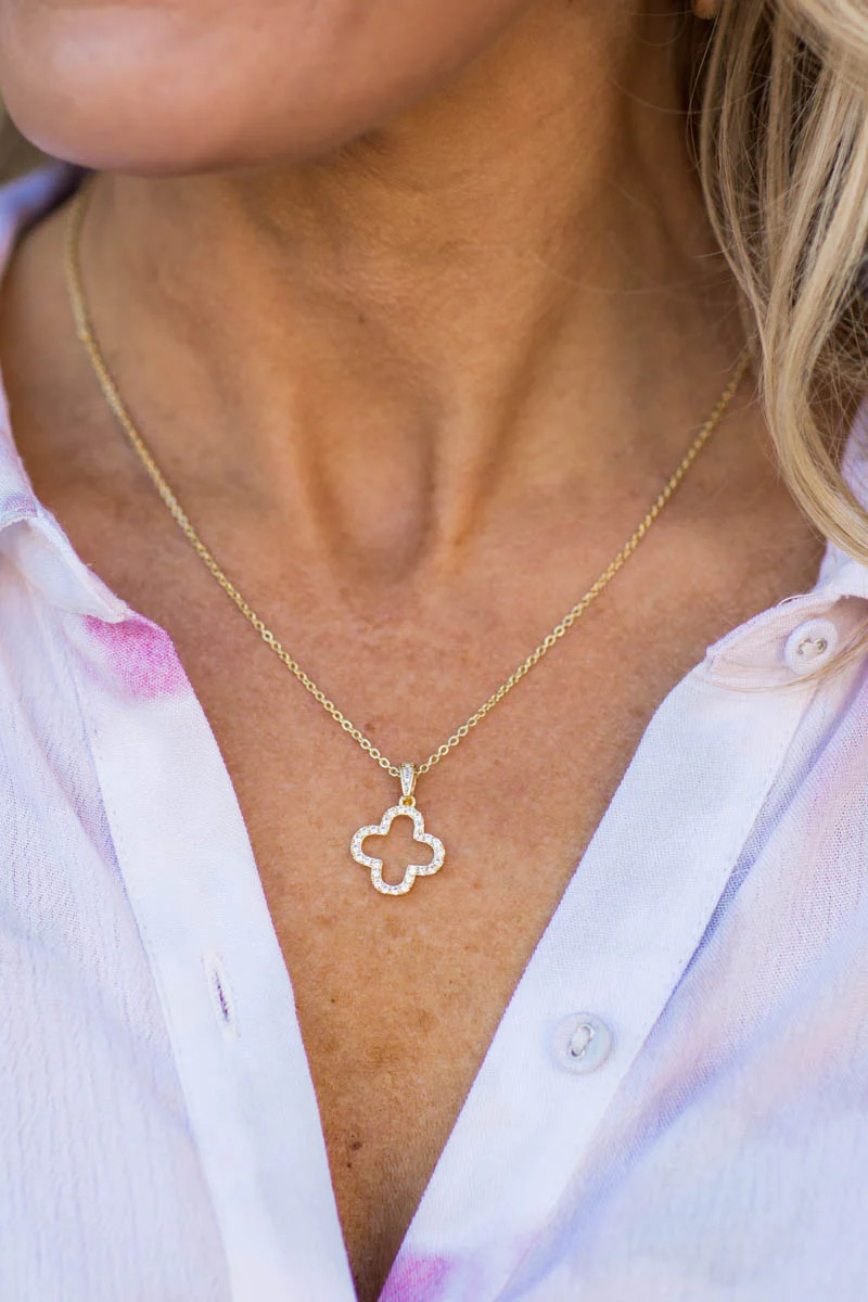 Ashley Clover Necklace | Avara