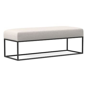 Box Frame Upholstered Bench | West Elm | West Elm (US)