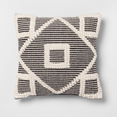 Target/Home/Home Decor/Throw Pillows‎product description pageDiamond Throw Pillow Black - Opalh... | Target
