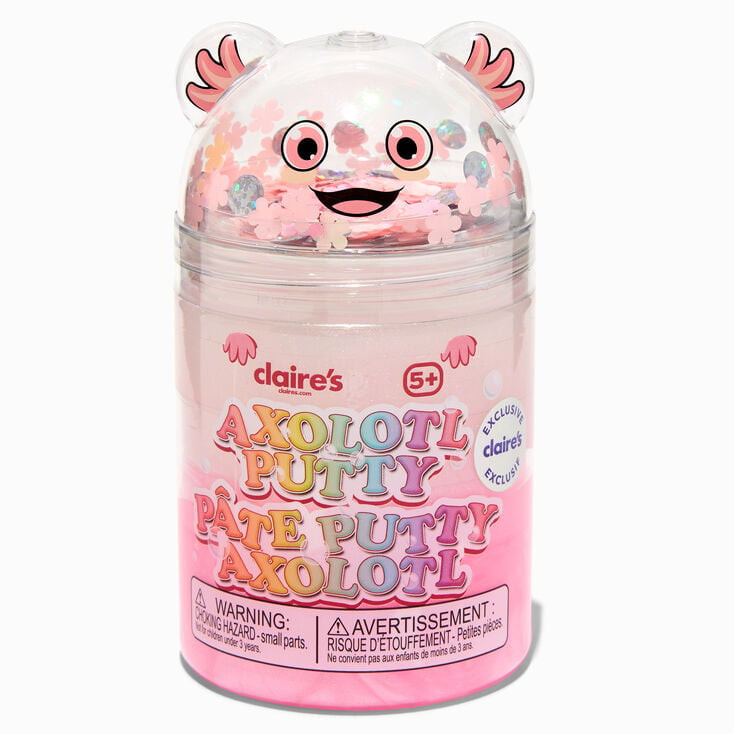 Claire's Exclusive Axolotl Putty Pot | Claire's (UK)