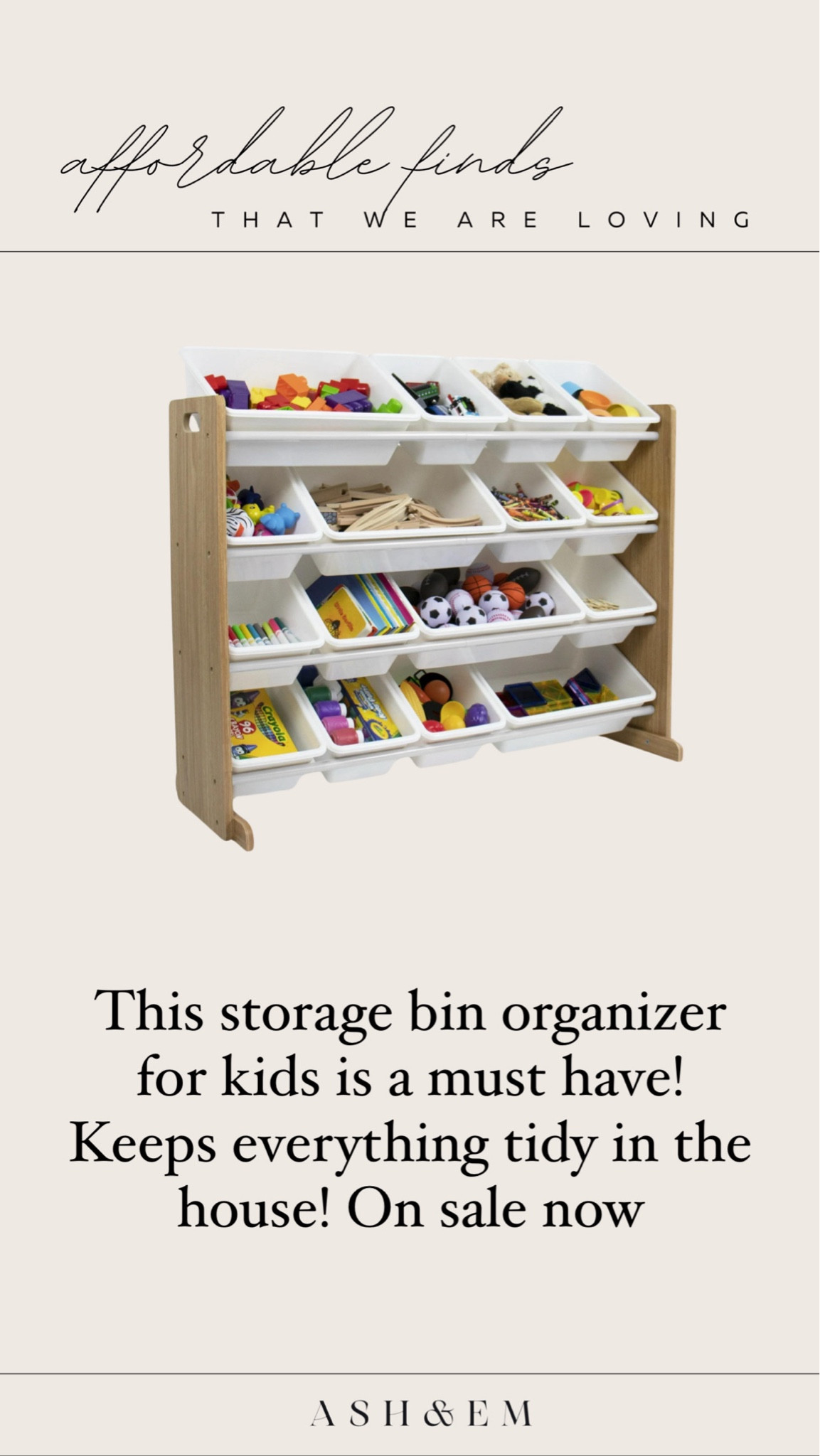 Affordable finds - home organization - kids 

#LTKHome #LTKKids #LTKSaleAlert
