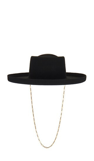 Lack of Color Lawson Boater Hat in Black. - size M | Revolve Clothing (Global)