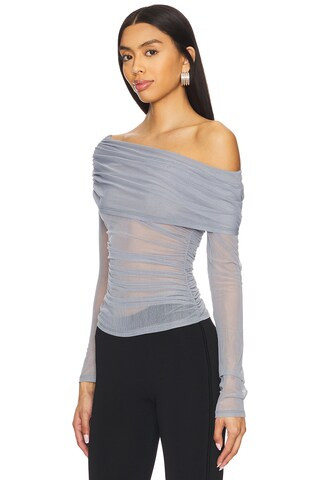 House of Harlow 1960 x REVOLVE Odella Top in Ash Blue from Revolve.com | Revolve Clothing (Global)