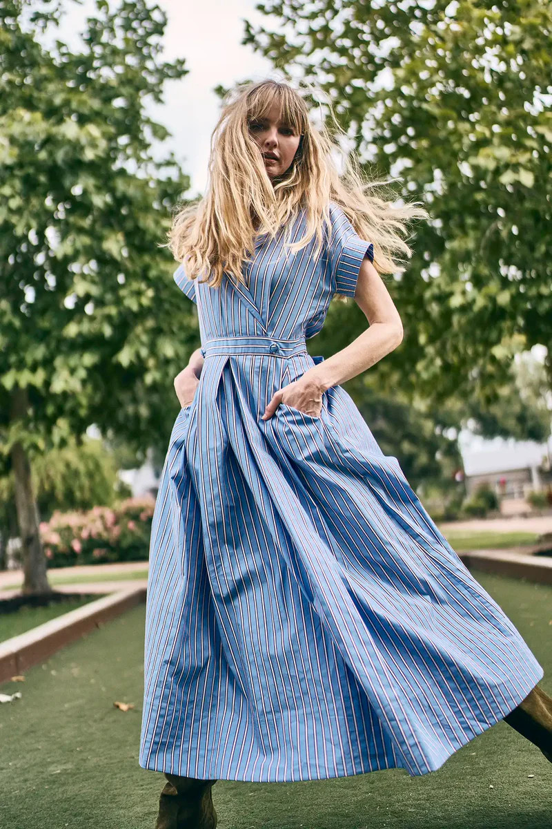 Sloane Wrap Dress | Hunter Bell
