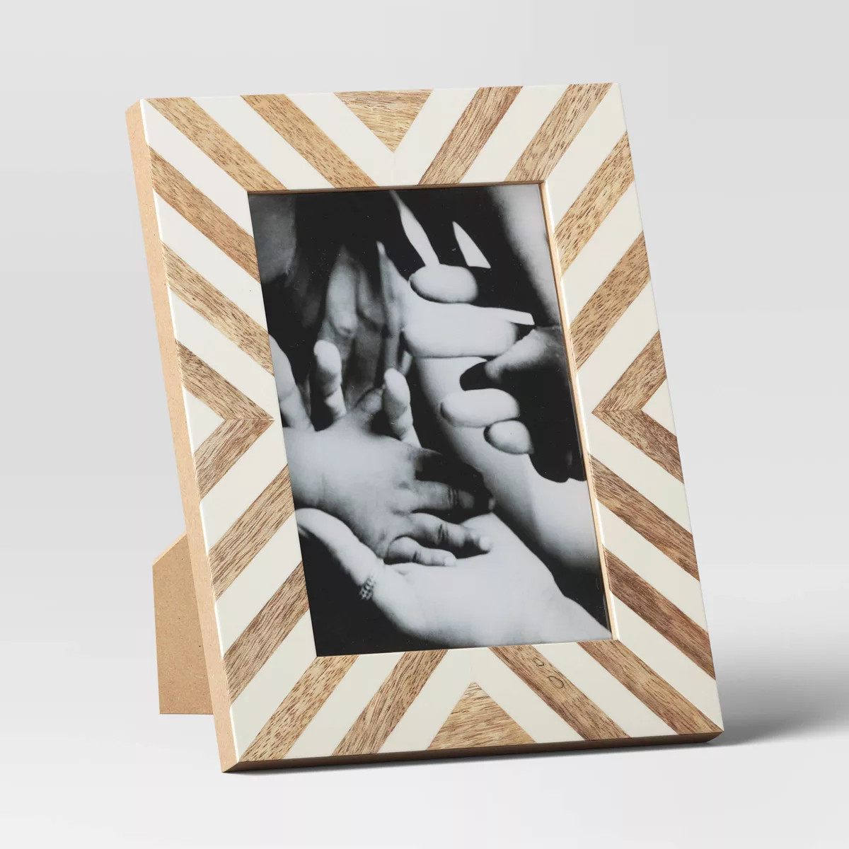 5" x 7" Patterned Mosaic Table Frame Brown - Threshold™ | Target