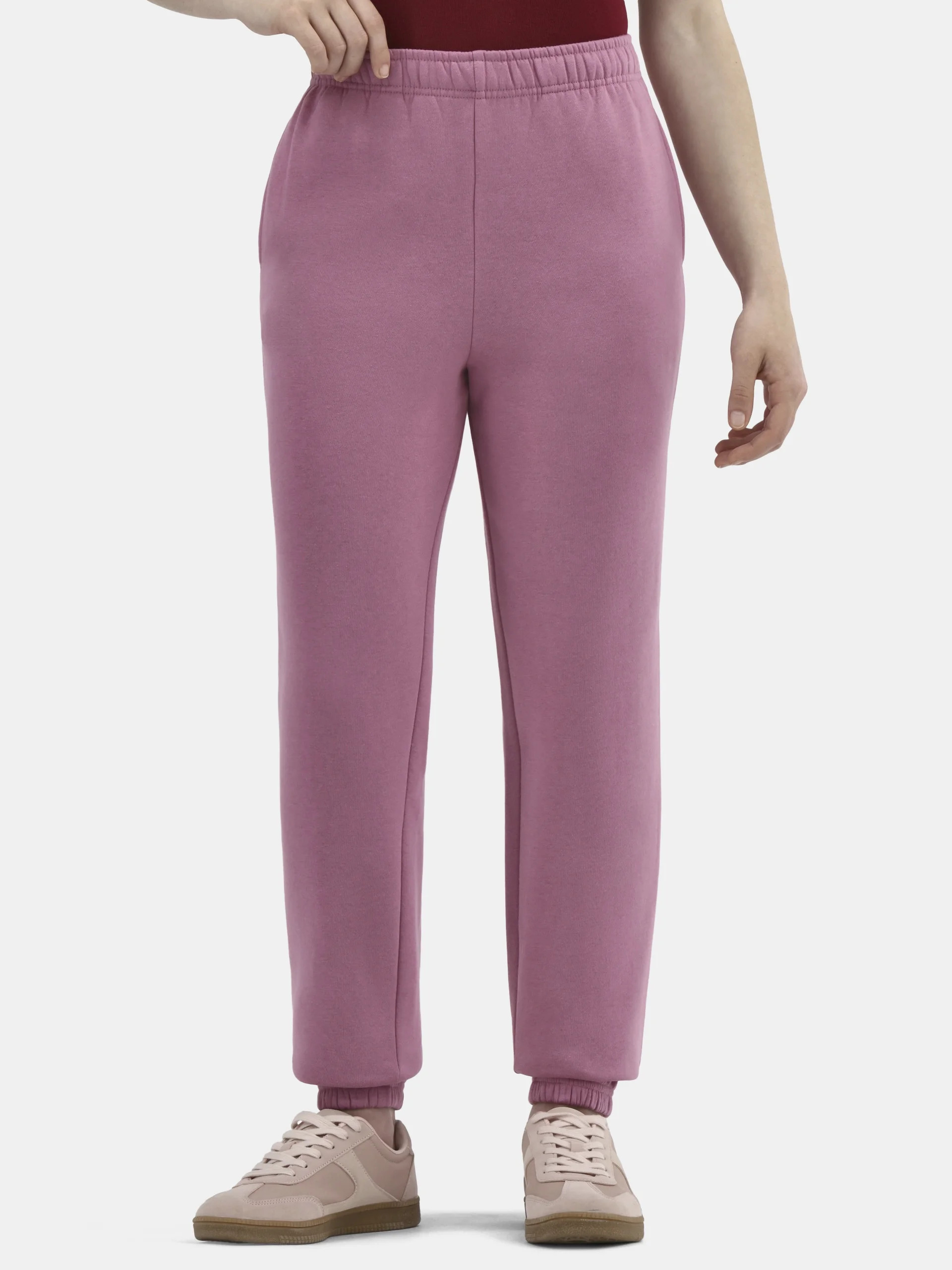 No Boundaries Soft Fleece Joggers, Women's | Walmart (US)