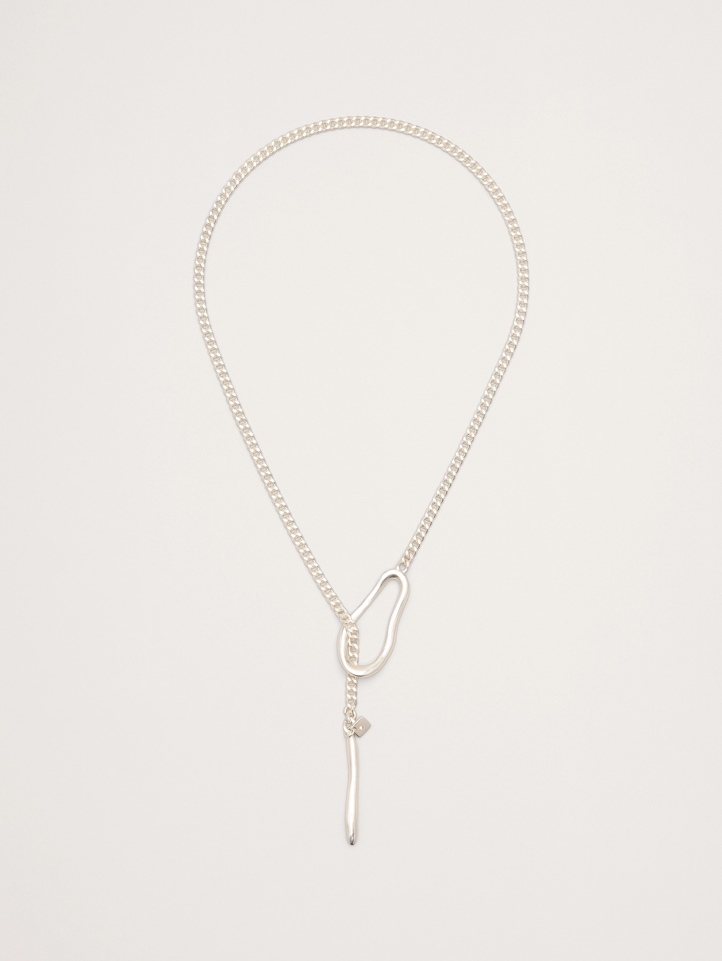 Abstract Oval Drop Necklace | Banana Republic (US)