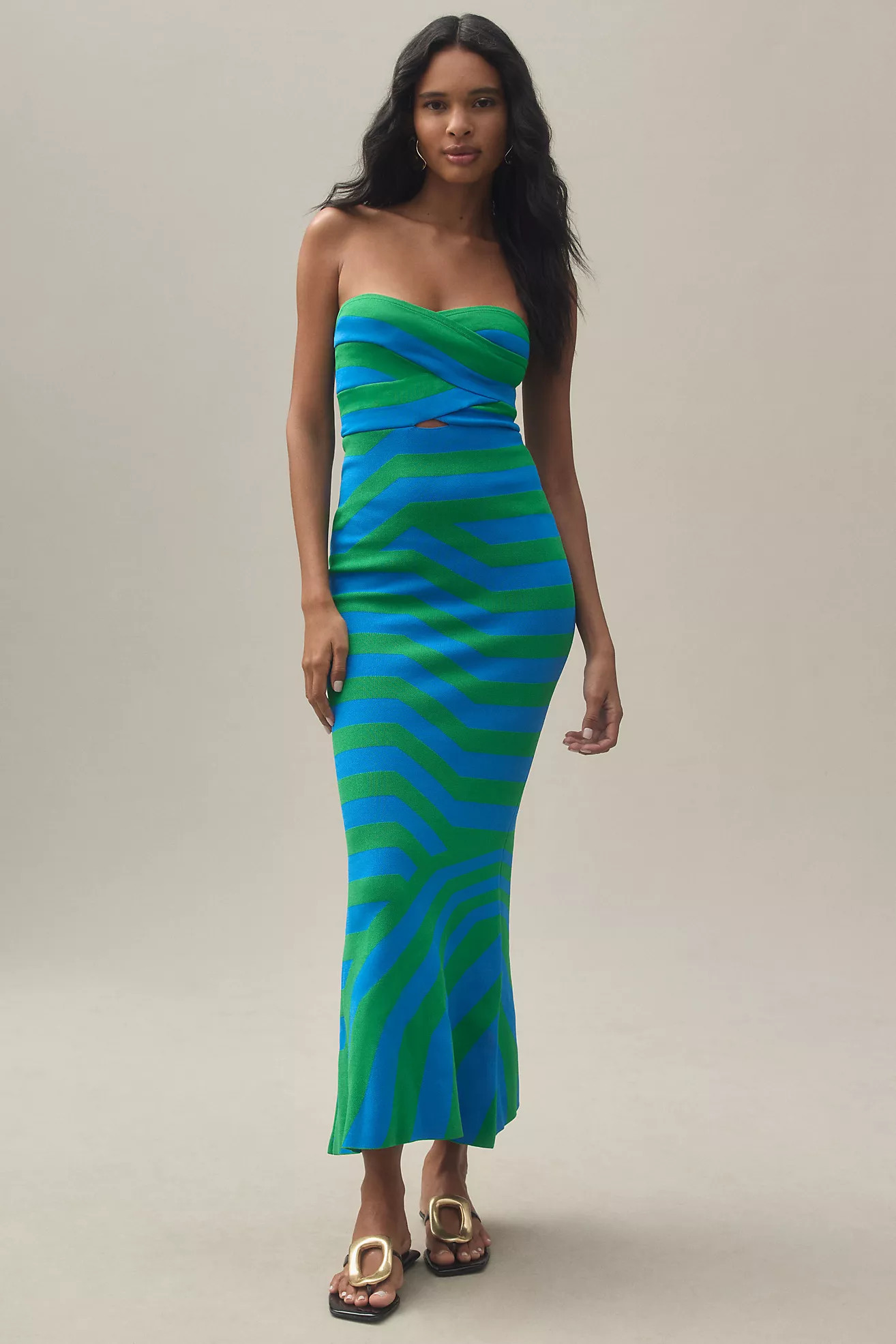 The Wolf Gang Sleeveless Midi Dress | Anthropologie (US)