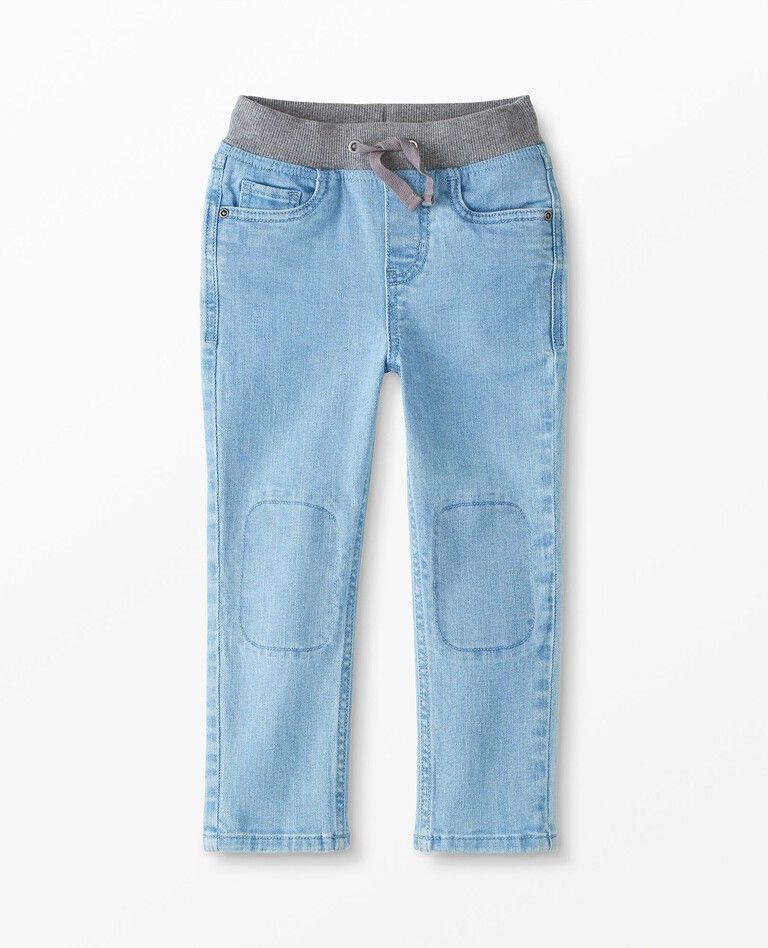 Double Knee Kickstart Slim Jeans | Hanna Andersson