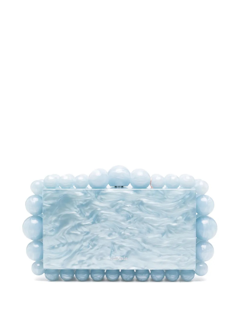 Cult Gaia EOS Marbled Clutch Bag - Farfetch | Farfetch Global
