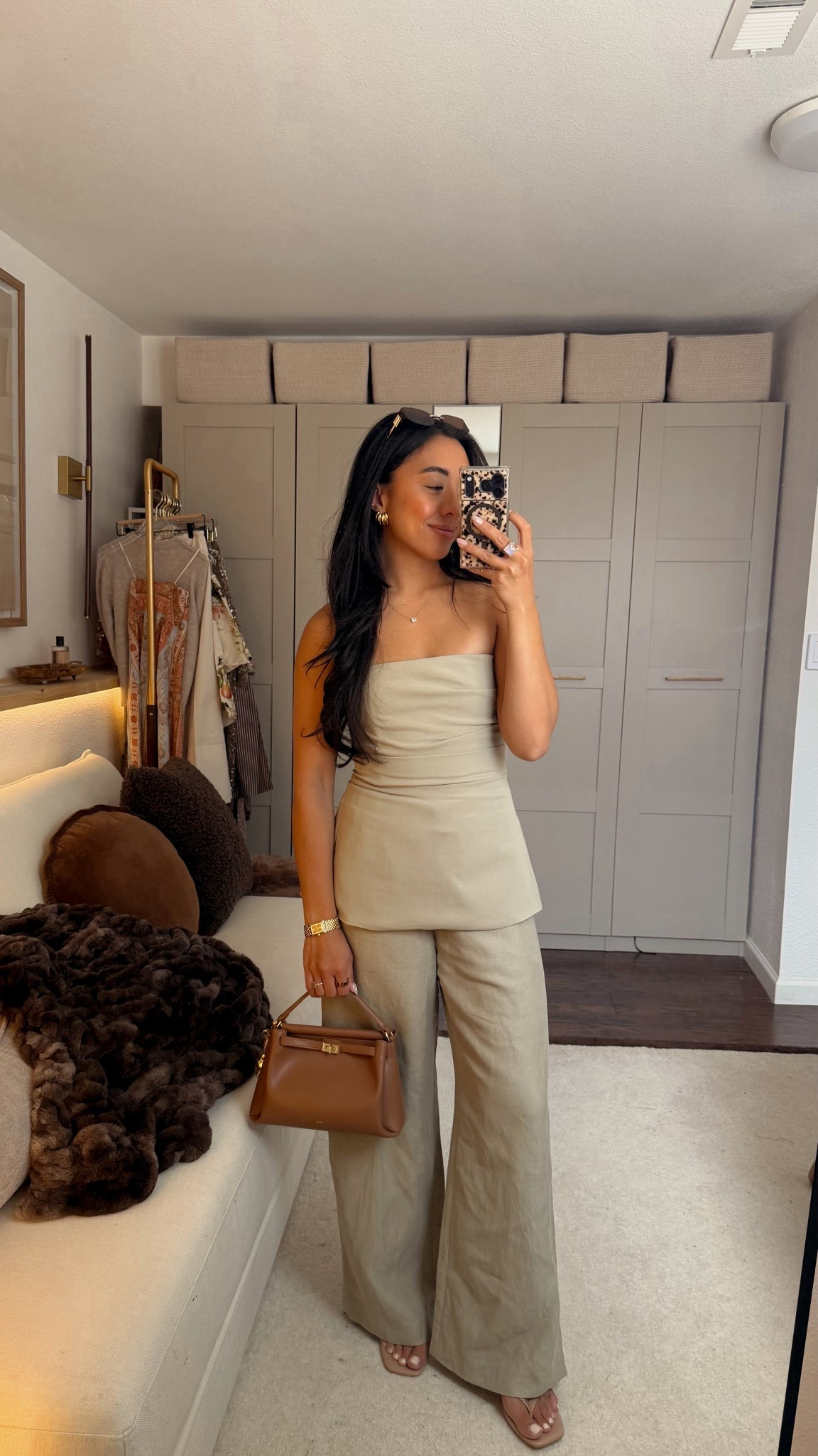 Aritzia matching set in Martini Olive 🫒 wearing size S top and S Short pants!

#LTKPetite #LTKgrwm #LTKootd