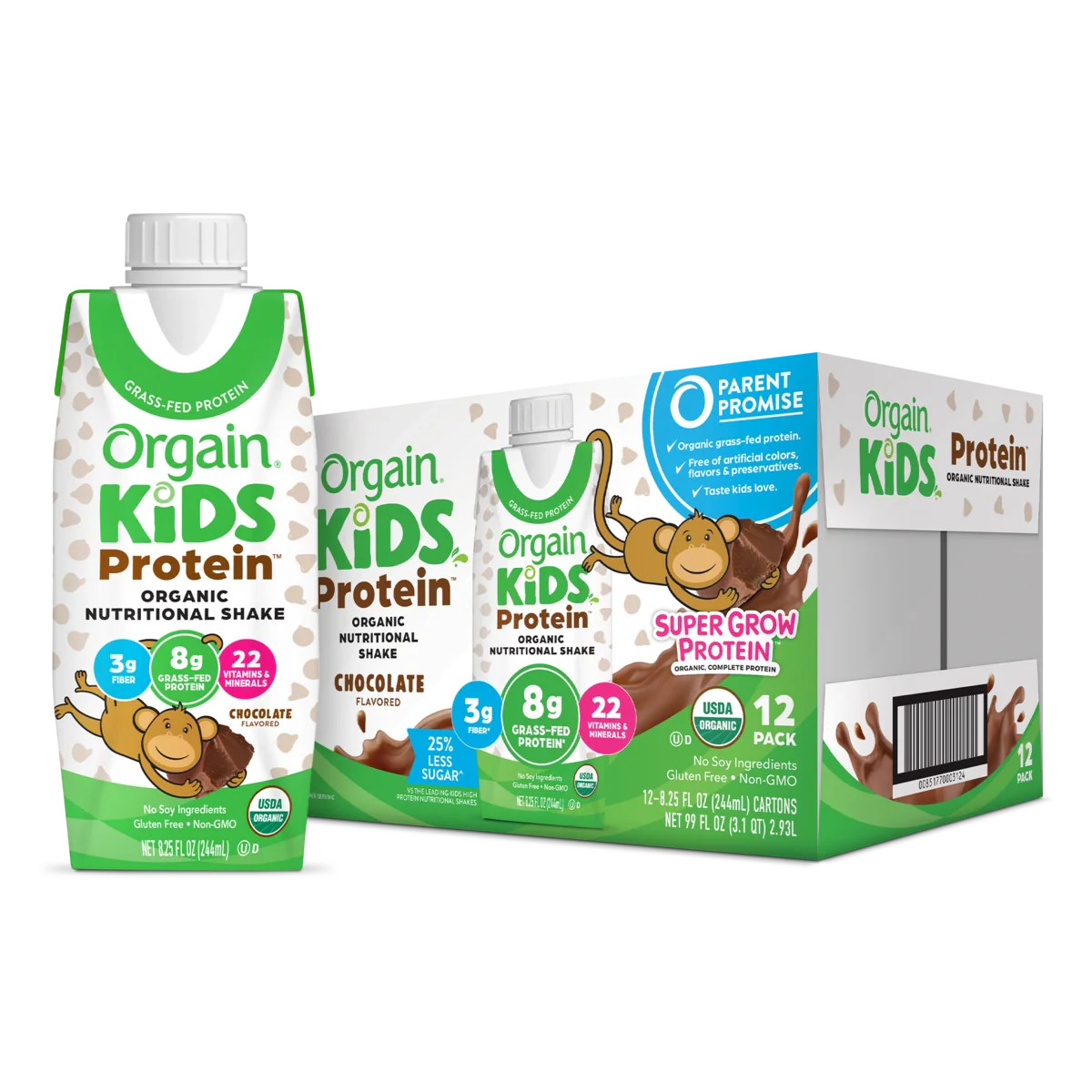 Kids Protein Organic Grass Fed Nutrition Shake | Orgain | Orgain