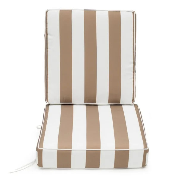 Coral Coast Lakeside Hinged Outdoor Deep Seating Cushion | Walmart (US)