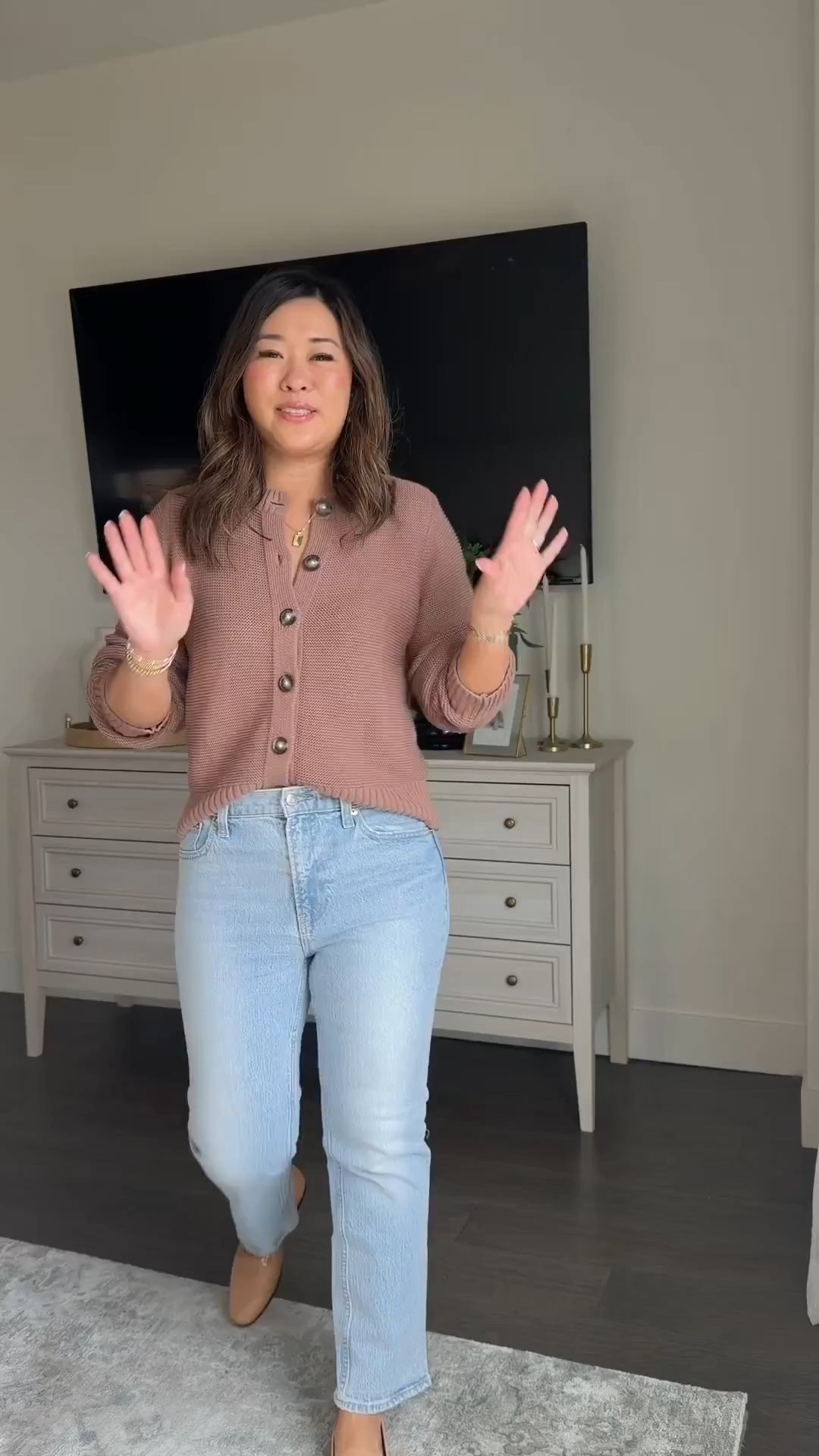 Old Navy Cardigan Sweater: Medium
Crop Jeans (26” inseam): 30R

Denim, mom style, styling tip, spring fashion, cardigan, affordable fashion 

#LTKootd #LTKmomlife #LTKSeasonal