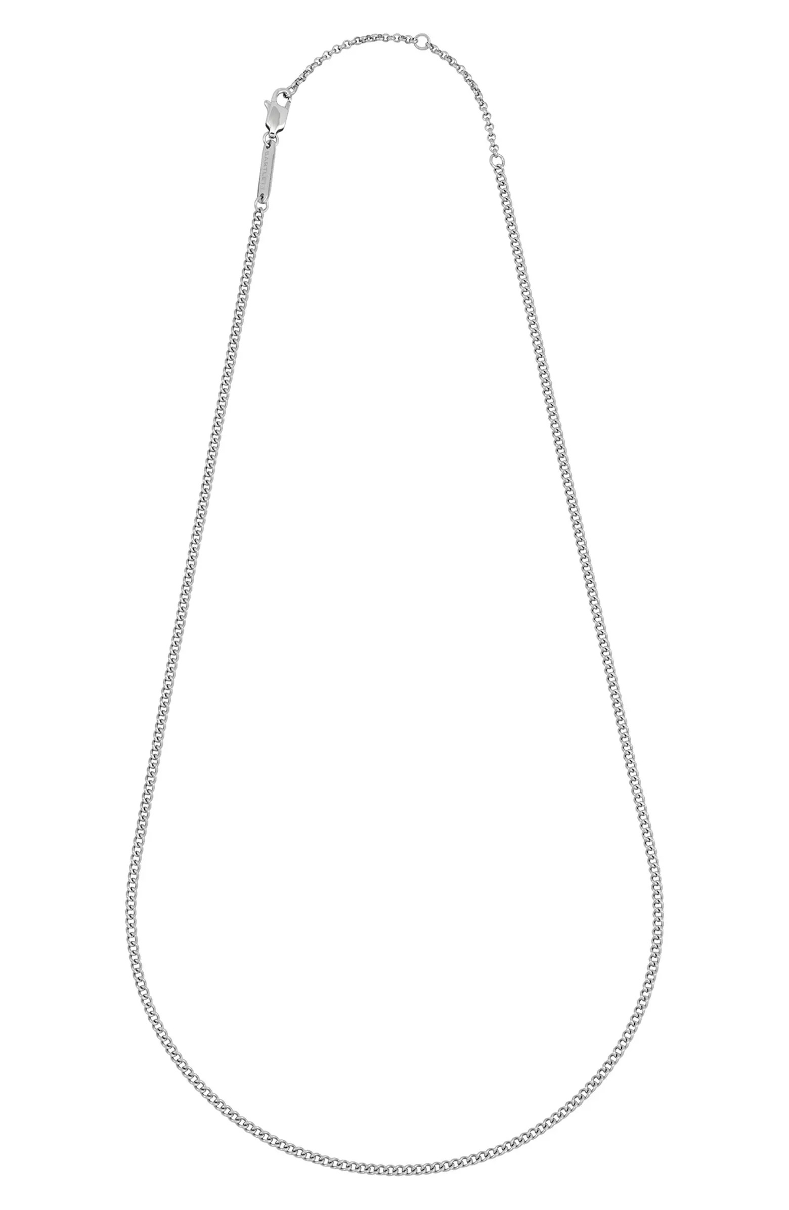 Men's Fine Curb Chain Necklace | Nordstrom