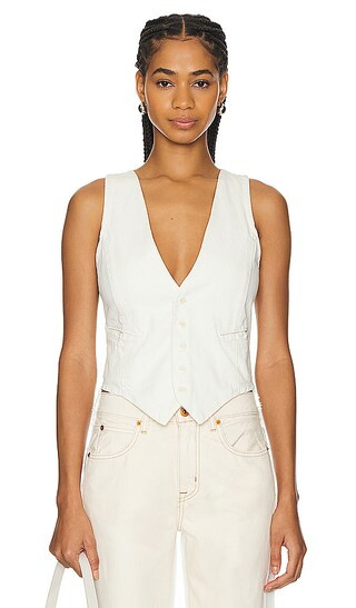 The Suit Vest in Natural Hemp | Revolve Clothing (Global)
