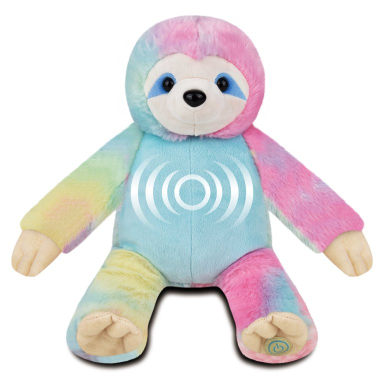 Health Touch Animal Hugging Massager Gift with Relaxing Vibration - Rainbow Sloth | Walmart (US)