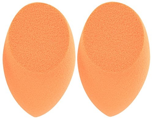 Real Techniques Miracle Complexion Sponge, 0.9375 ounce (Pack of 2), Latex-Free, Polyurethane Foam, Multi-Purpose, Round Bottom Makeup Sponges, Ideal for Blending | Amazon (US)
