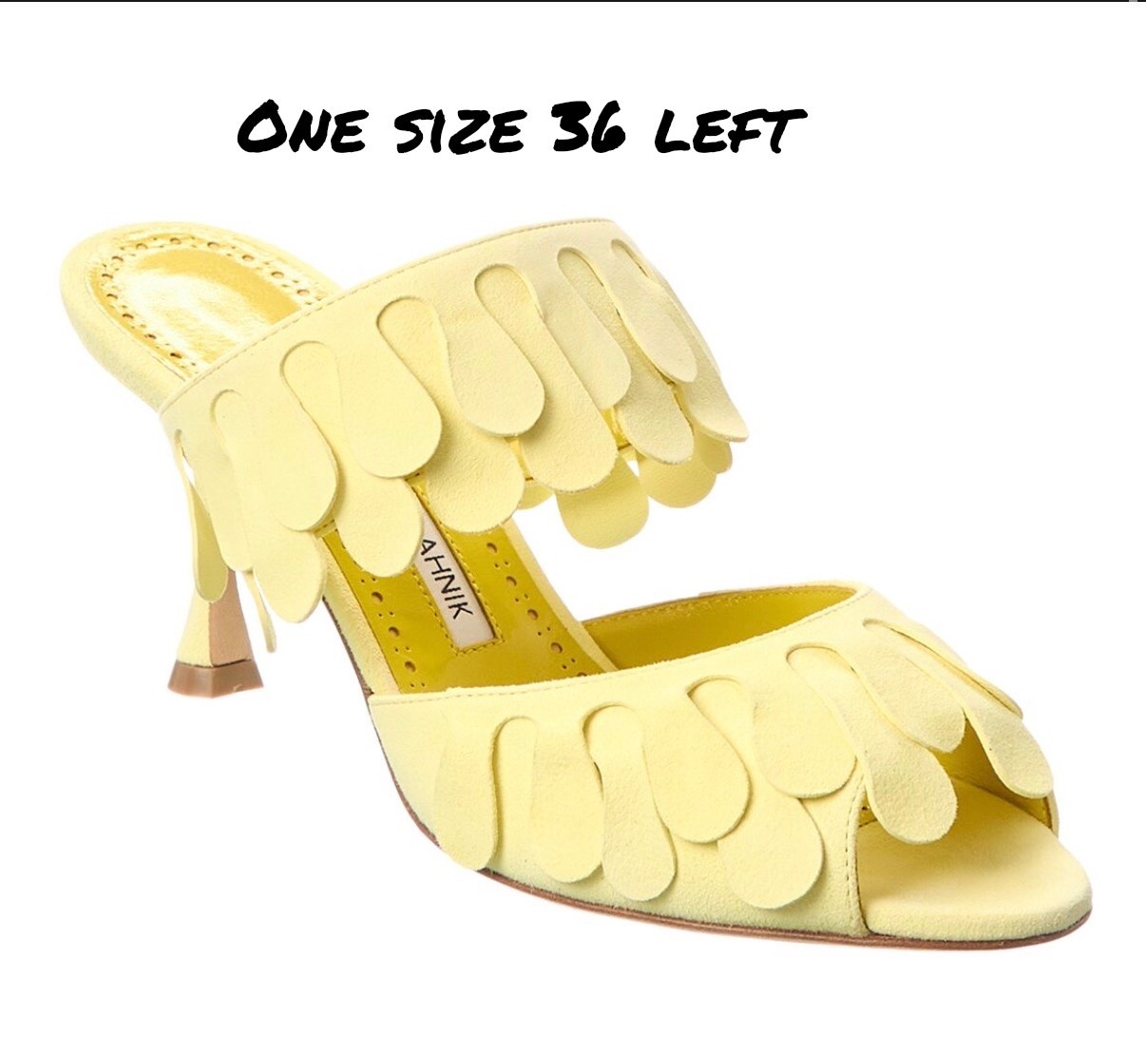 Manolo Blahnik Suede sandal

#LTKgrwm #LTKootd