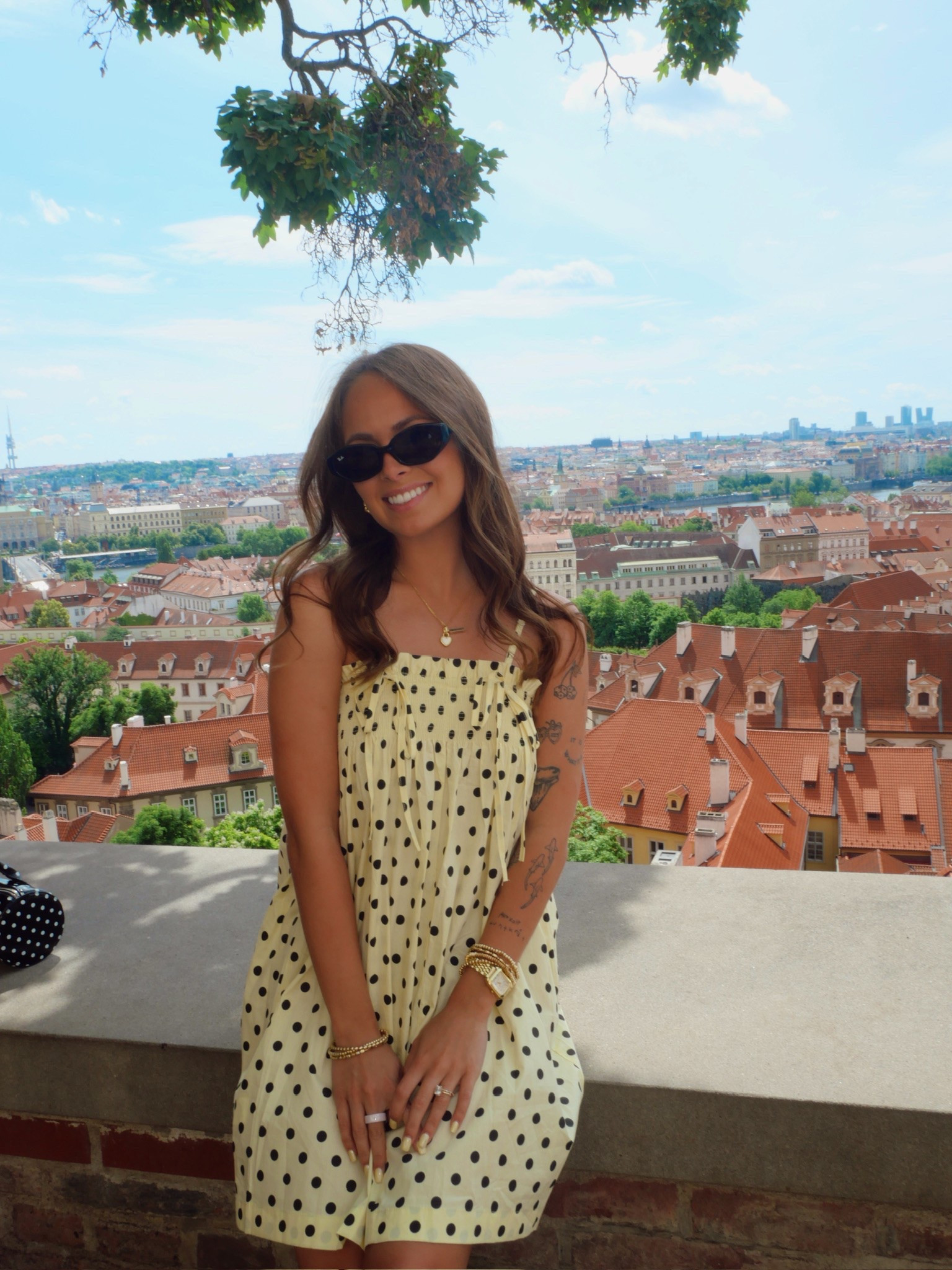 This polka dot dress comes in 3 other colors!

#LTKootd