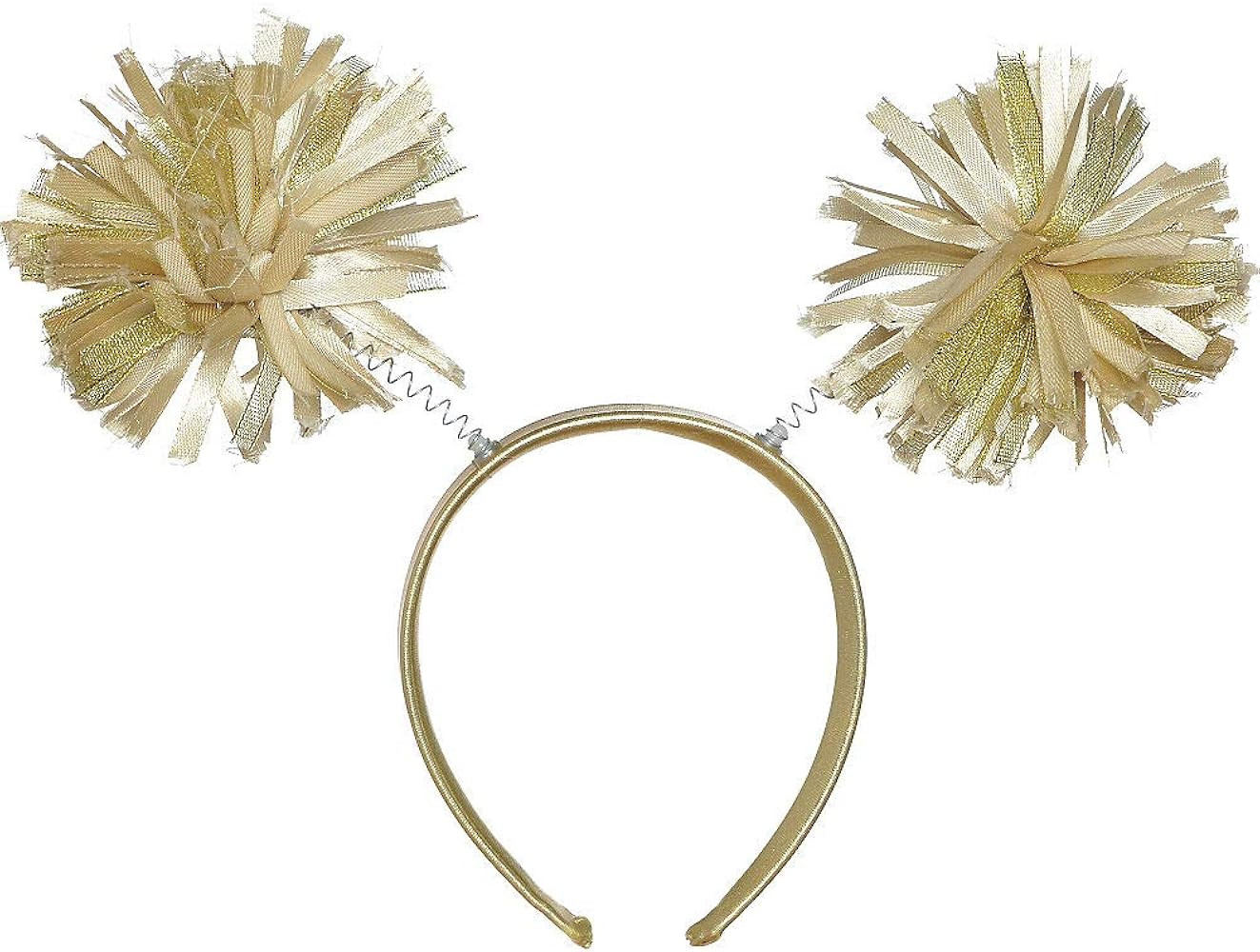 Amscan Pom Pom Headbopper - 9" x 4.25" (1 Count) - Fun & Festive Headwear for Events, Celebration... | Amazon (US)