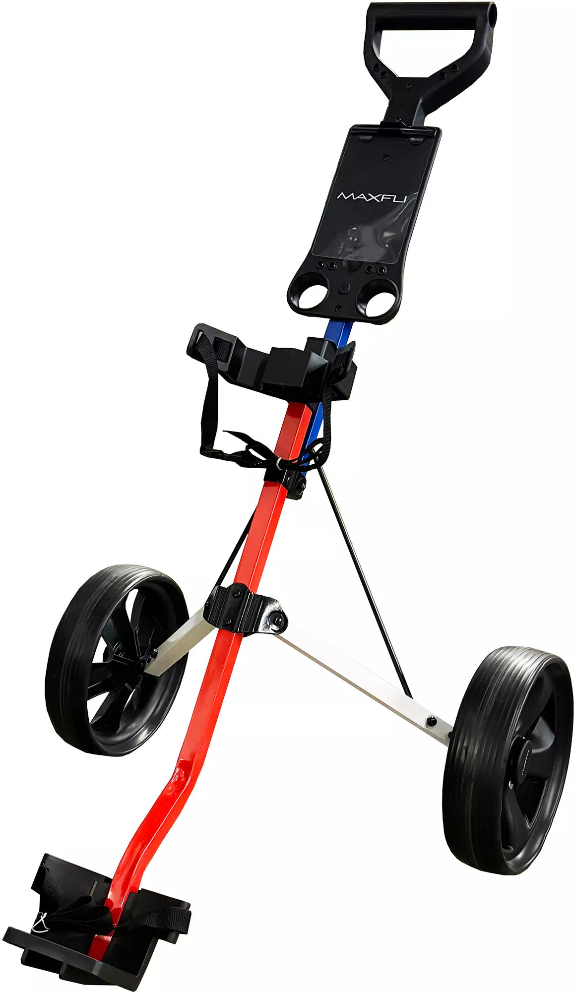 Maxfli Junior Push Cart, Blue/Red | DICK'S Sporting Goods