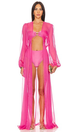 Vera Maxi Dress in Rose Blossom | Revolve Clothing (Global)