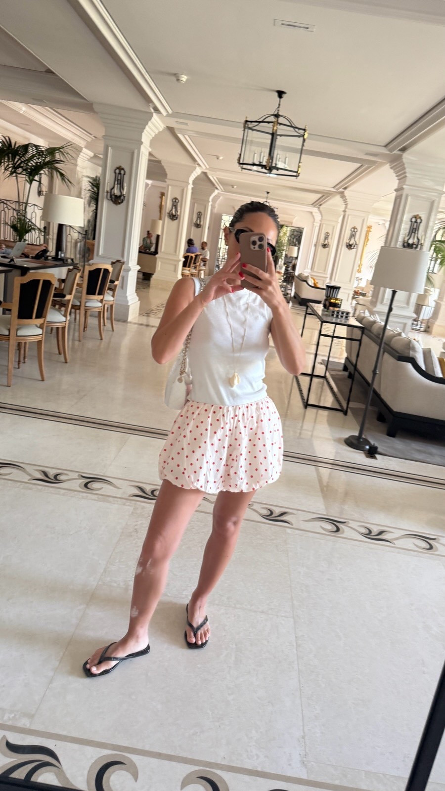 These polka dot Posse shorts are sooo cute. Summer vacation outfit ideaa featuring these

#LTKFindsUnder100 #LTKSeasonal #LTKStyleTip