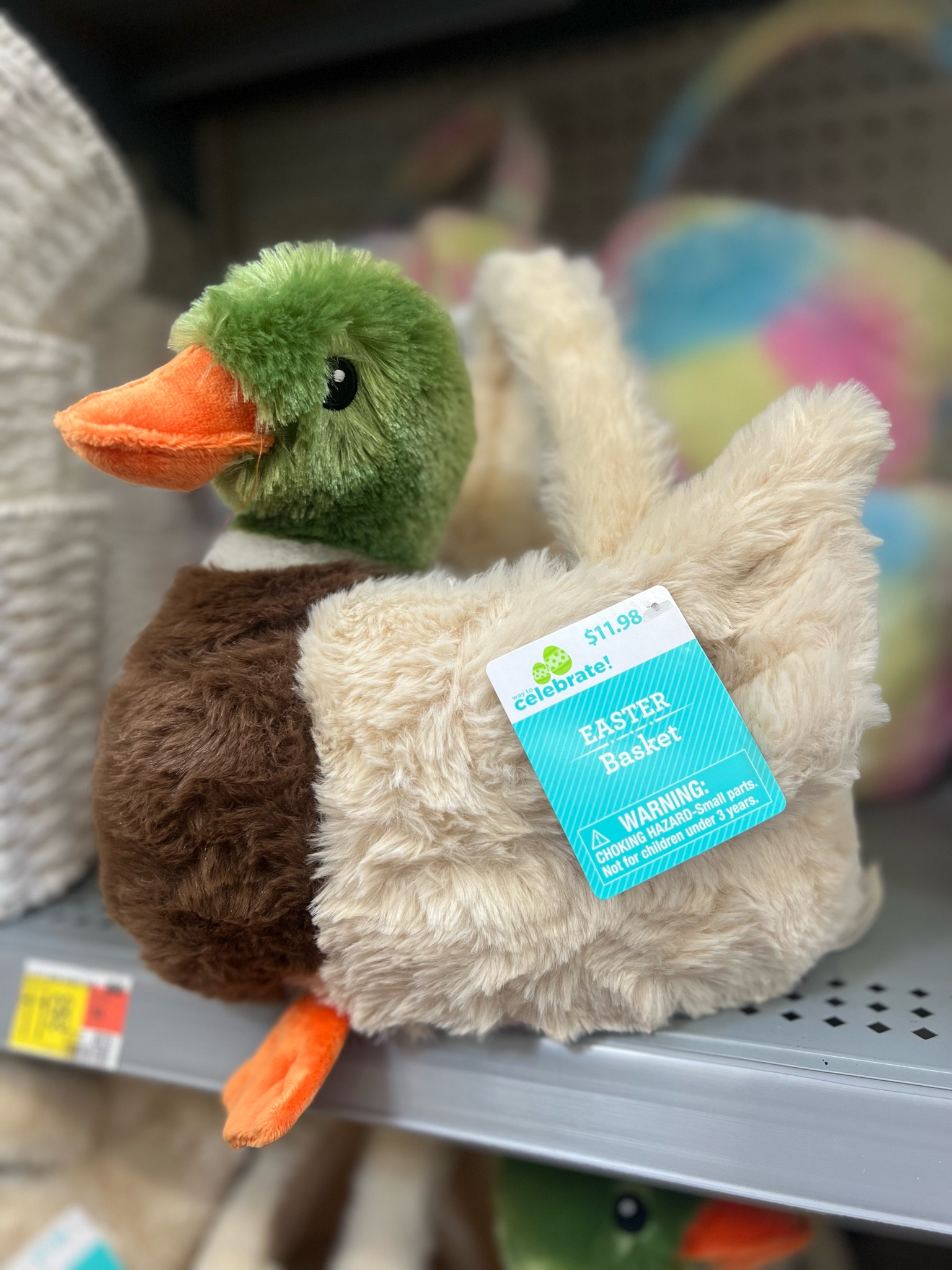 How CUTE is this mallard Easter basket?! I loved it so much. There was also a few other animals that I linked too. Only $11.98!

#LTKSeasonal #LTKSpringSale #LTKkids