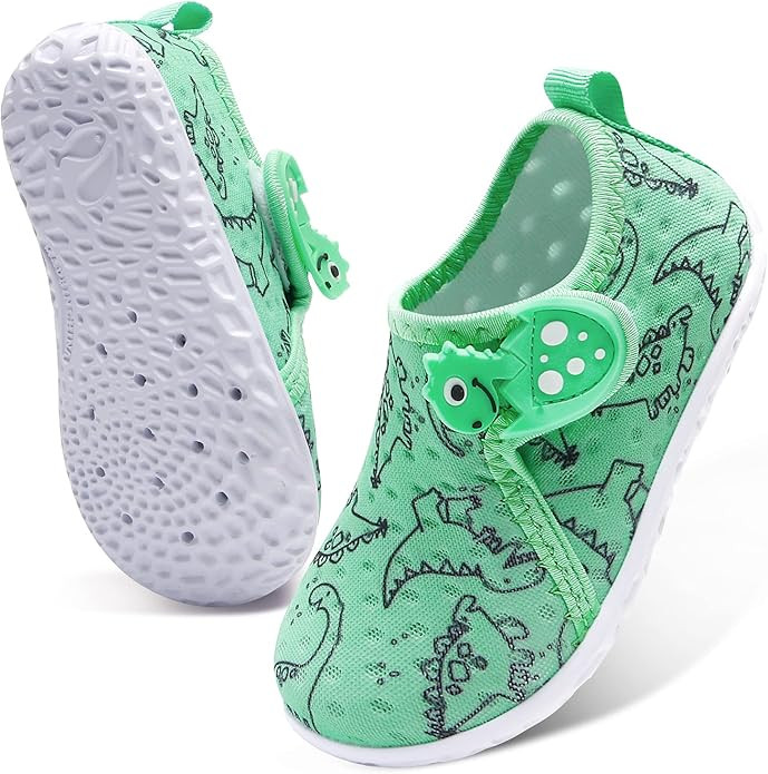 Amazon.com | Kids Water Shoes Non-Slip Quick Dry Swim Barefoot Aqua Shoes for Toddler Boys Girls ... | Amazon (US)