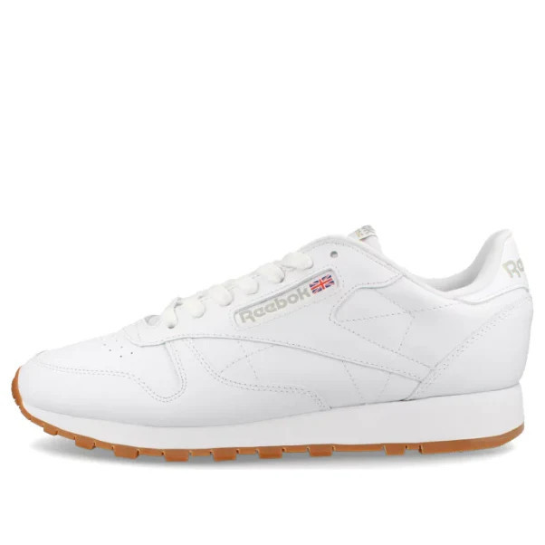 Reebok Classic Leather ' White Reebok Rubber Gum' | KICKS CREW