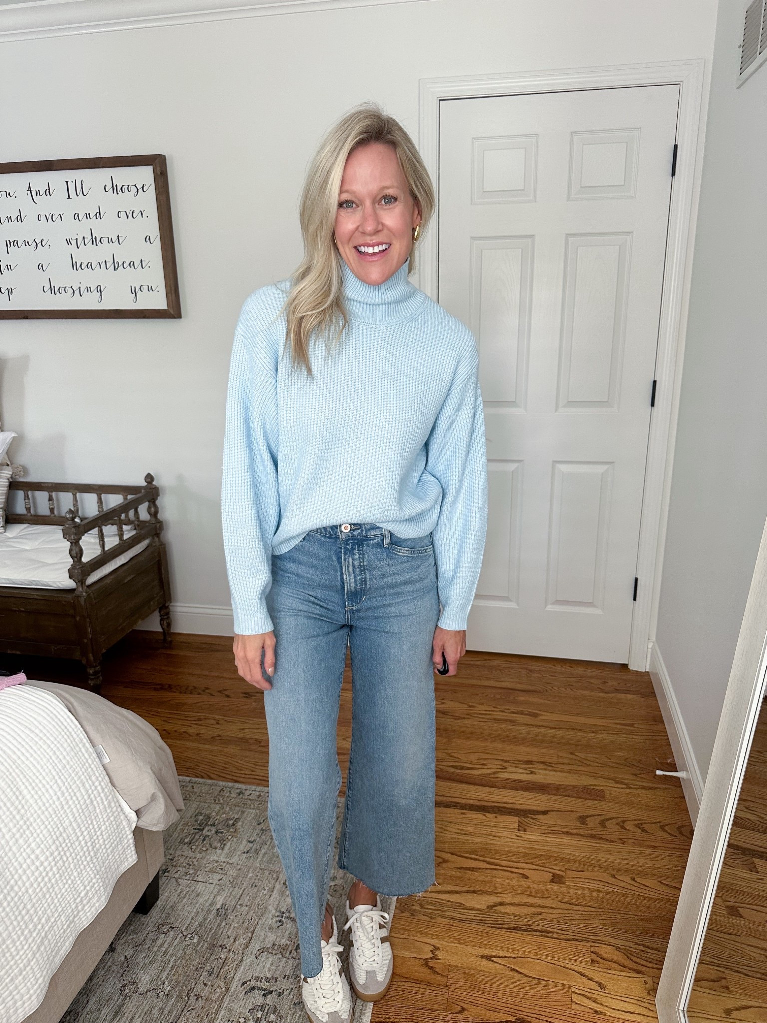 Love a good turtleneck sweater for fall! @target #targetfinds #targetstyle 

Sweater- xs
Jeans- size 25 #LTKFallSale

#LTKSaleAlert #LTKFindsUnder50