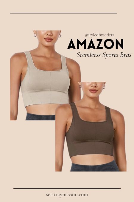 Seamless Bras from Amazon, ripped tops, crop tops, sports bras. Fitness wear, fitness tops, active wear, athletic clothes, yoga, everyday outfit, outfit of the day, ootd, daily deals, Amazon sale, Amazon deals, Amazon prime day 2023, basic tops, everyday essentials, fitness essentials, Amazon essentials. Affordable fashion.

#LTKfitness #LTKxPrime #LTKGiftGuide