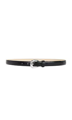 B-Low the Belt Kennedy Mini Croco Belt in Black & Silver from Revolve.com | Revolve Clothing (Global)